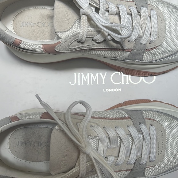 Like-New Jimmy Choo Landon Sneakers - Picture 5 of 7